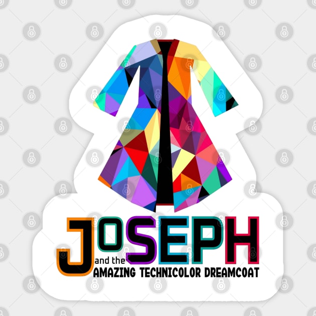 Joseph and the amazing technicolor dreamcoat Sticker by thestaroflove